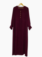 Charger l'image dans la galerie, Abaya Meriem manche tulipe - Sara mastoura