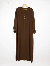 Charger l'image dans la galerie, Abaya Meriem manche tulipe - Sara mastoura