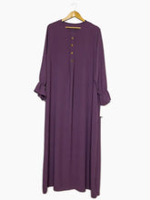 Charger l'image dans la galerie, Abaya Meriem manche tulipe - Sara mastoura