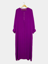 Charger l'image dans la galerie, Abaya Meriem manche tulipe - Sara mastoura