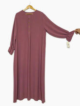 Charger l'image dans la galerie, Abaya Meriem manche tulipe - Sara mastoura