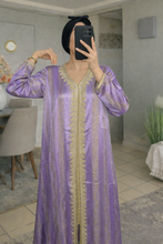 Charger l'image dans la galerie, Caftan marocain Jawhara avec sfifa dorée – Mariage, Aïd, cérémonie