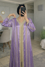Charger l'image dans la galerie, Caftan marocain Jawhara avec sfifa dorée – Mariage, Aïd, cérémonie