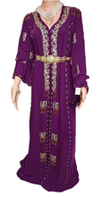 Laden Sie das Bild in den Galerie-Viewer, Caftan Lila