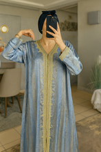 Charger l'image dans la galerie, Caftan marocain Jawhara avec sfifa dorée – Mariage, Aïd, cérémonie