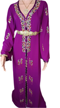 Laden Sie das Bild in den Galerie-Viewer, Caftan Lila