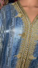 Charger l'image dans la galerie, Caftan marocain Jawhara avec sfifa dorée – Mariage, Aïd, cérémonie