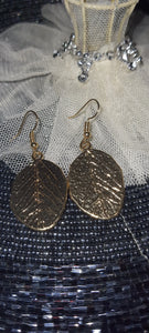 Boucles d'oreilles feuille - Sara mastoura